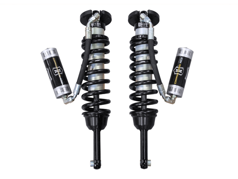 ICON 2010-2024 Toyota 4Runner/2010-2014 FJ Cruiser/2010-2023 Lexus GX460, 0-3.5" Lift, V.S. 2.5 Series Extended Travel Coilover Kit, Remote Reservoir