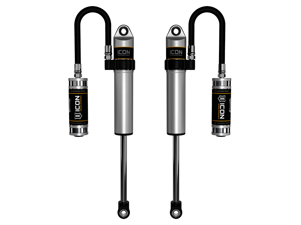 ICON 2005-2023 Toyota Tacoma/2003-2023 Toyota 4Runner/2007-2014 Toyota FJ Cruiser/2003-2009 Lexus GX470, Front 2.5 VS Remote Reservoir, S2 Secondary Shocks, Pair