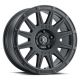 ICON Alloys Ricochet, Satin Black, 17 x 8 / 5 x 108, 38mm Offset, 6" BS