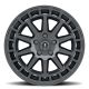 ICON Alloys Journey, Satin Black, 17 x 8 / 5 x 4.5, 38mm Offset, 6" BS