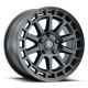 ICON Alloys Journey, Satin Black, 17 x 8 / 5 x 4.5, 38mm Offset, 6" BS