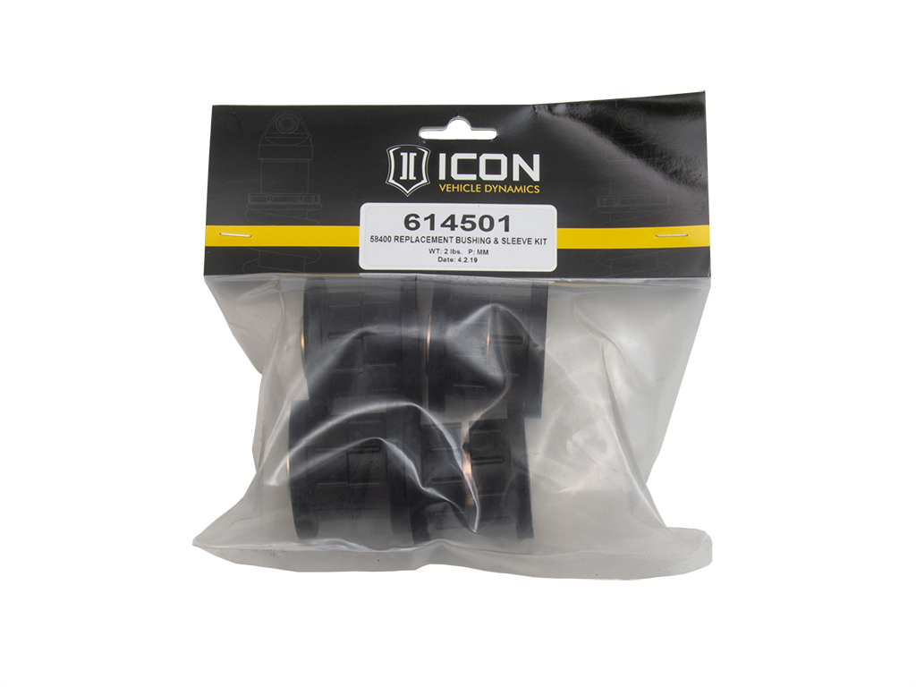 ICON (58400) UCA Replacement Bushing & Sleeve Kit