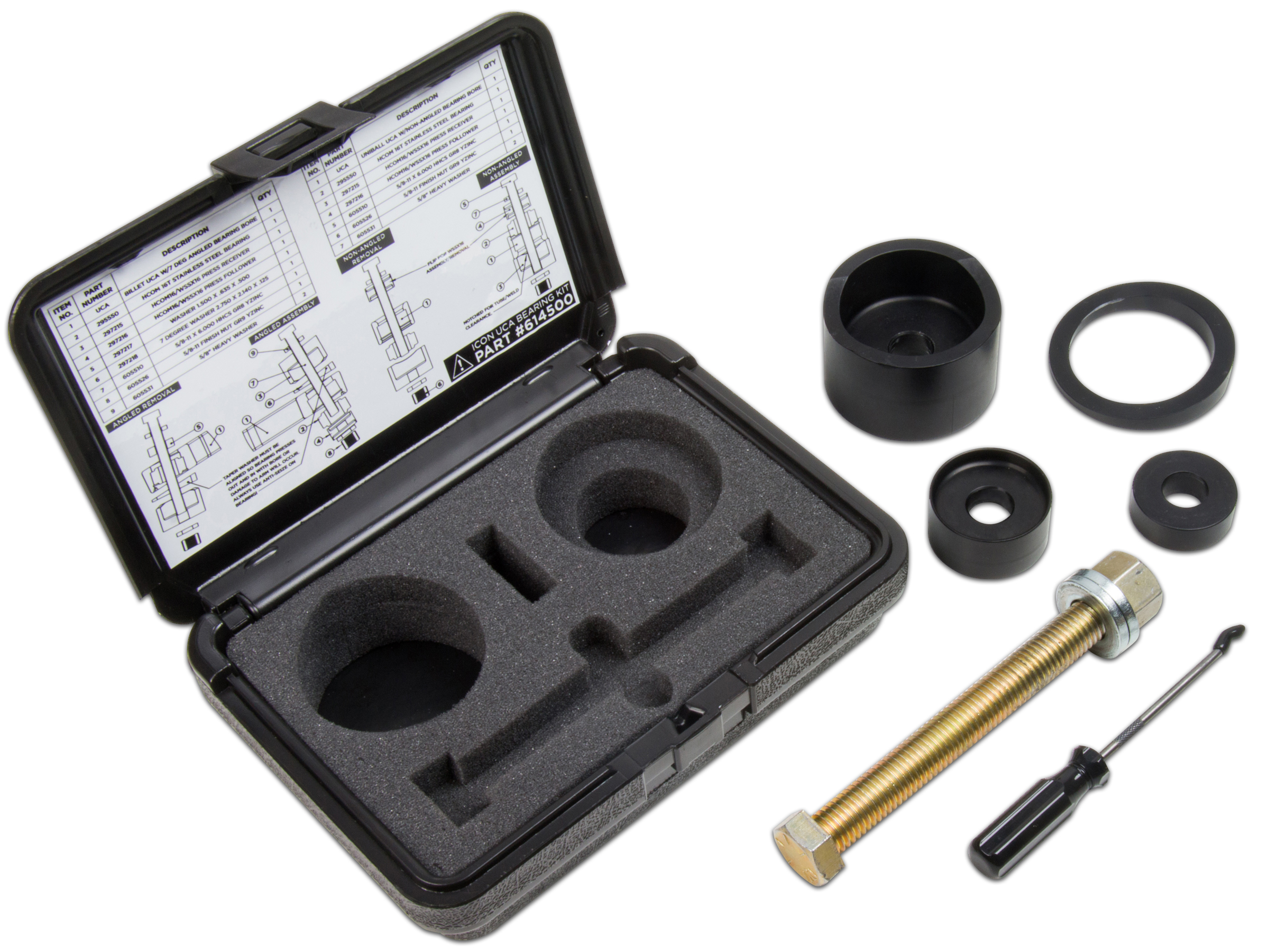 ICON On-Vehicle Uniball Replacement Tool Kit