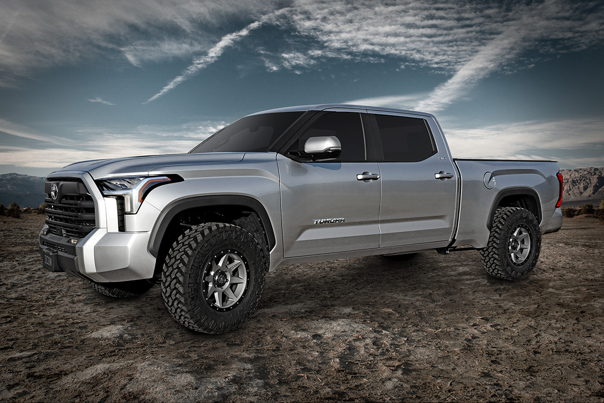 ICON Alloys 2022-2025 Toyota Tundra/2023-2025 Toyota Sequoia, 2.25" Lift, Front, Coilover Spacer Kit