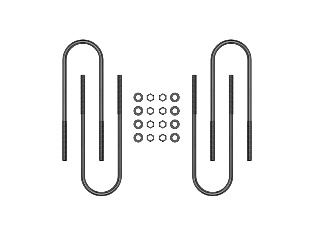 ICON 2011-2024 Ford F-250/F-350 Super Duty, Rear, 15” U-Bolt Kit