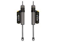 ICON 2005-2024 Ford F-250/F-350 Super Duty 4WD, 7” Lift, Front, V.S. 2.5 Aluminum Series Shock Absorbers, Piggyback Reservoir w/ CDCV, Pair