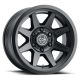 ICON Alloys Rebound SLX, Satin Black, 17 x 8.5 / 5 x 5, -6mm Offset, 4.5" BS