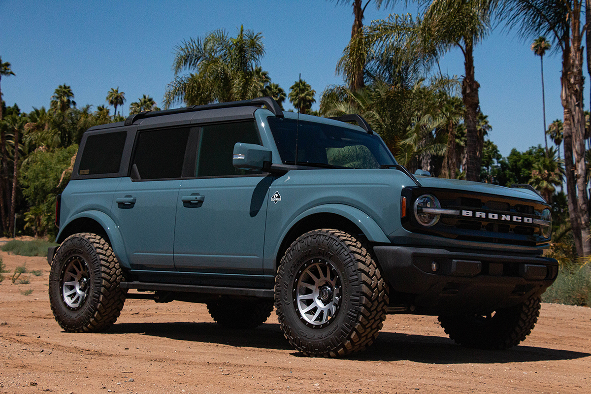ICON Alloys Compression, Titanium, 17 x 8.5 / 6 x 5.5, 25mm Offset, 5.75" BS