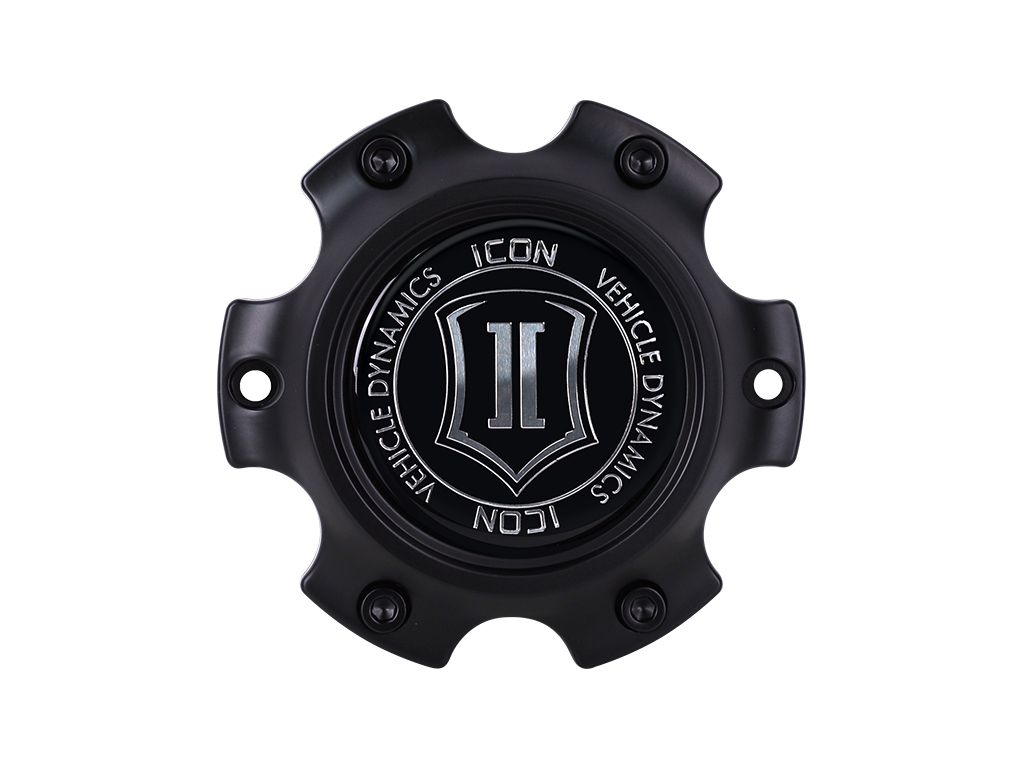 ICON Alloys Low-Profile Center Cap for 17” Alpha Wheel w/6 x135 Bolt Pattern