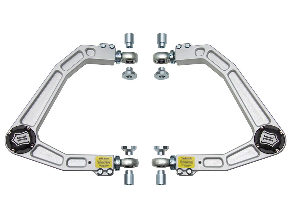ICON 2019-2024 GM 1500 Pickup/2021-2023 GM SUV, Billet Upper Control Arm w/ Delta Joint Kit