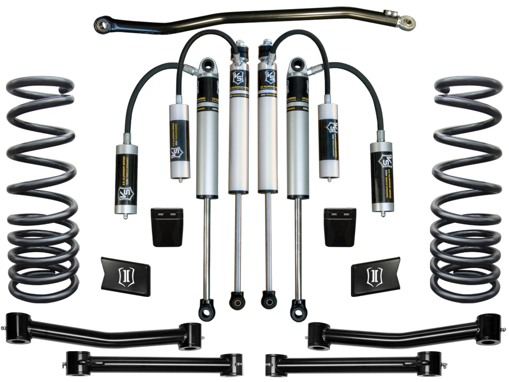 ICON 2003-12 Ram 2500/3500 4WD, 2.5" Lift, Stage 3 Suspension System