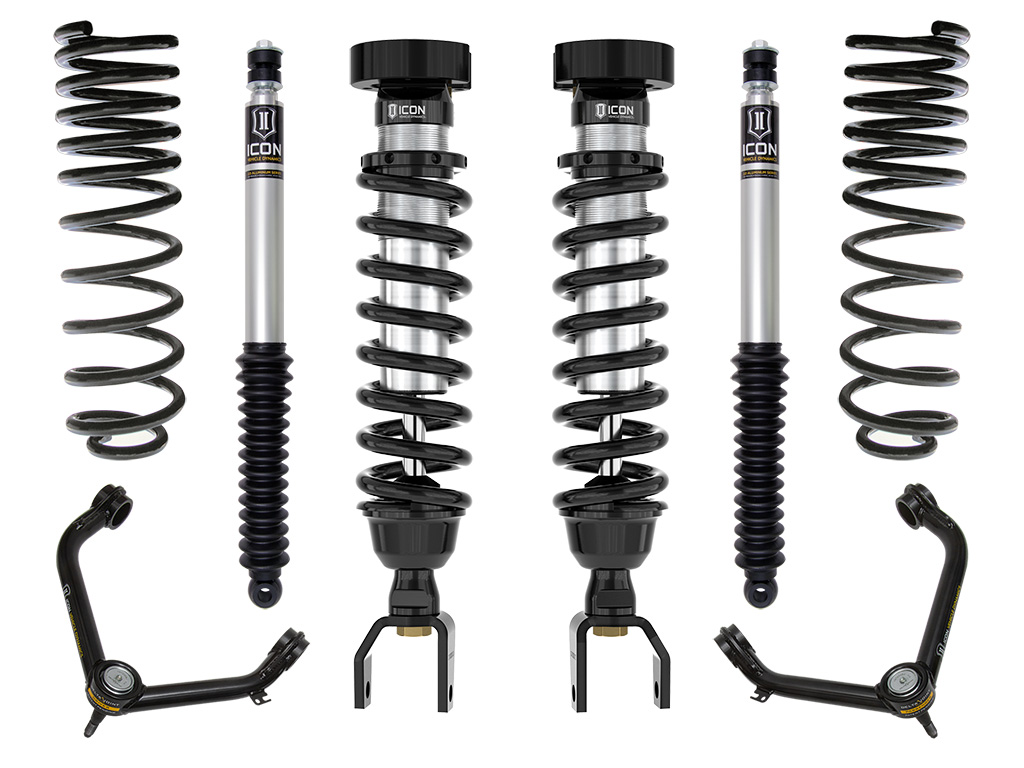 ICON 2019-2023 Ram 1500, 2-3" Lift, Stage 2 Suspension System, Tubular UCA
