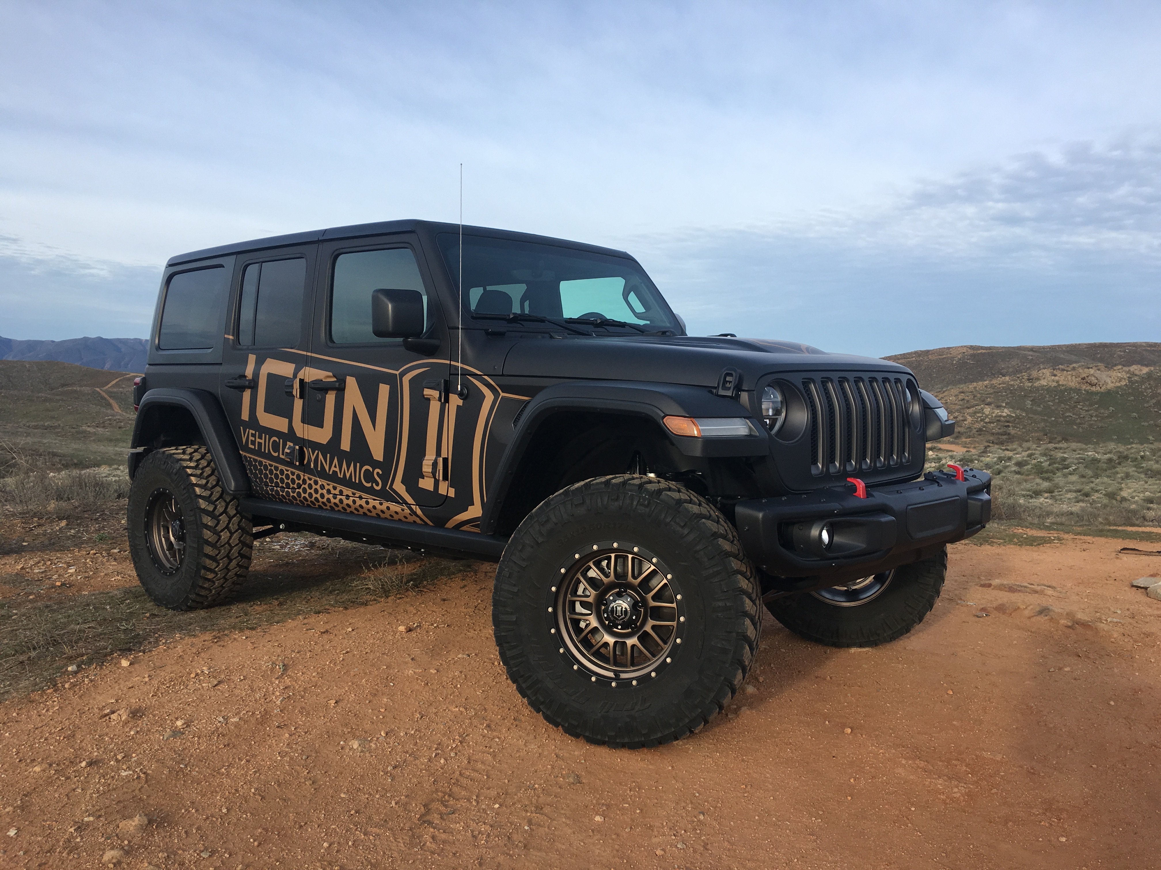 ICON 2018-Up Jeep JL Wrangler, 2.5" Lift, Stage 2 Suspension System