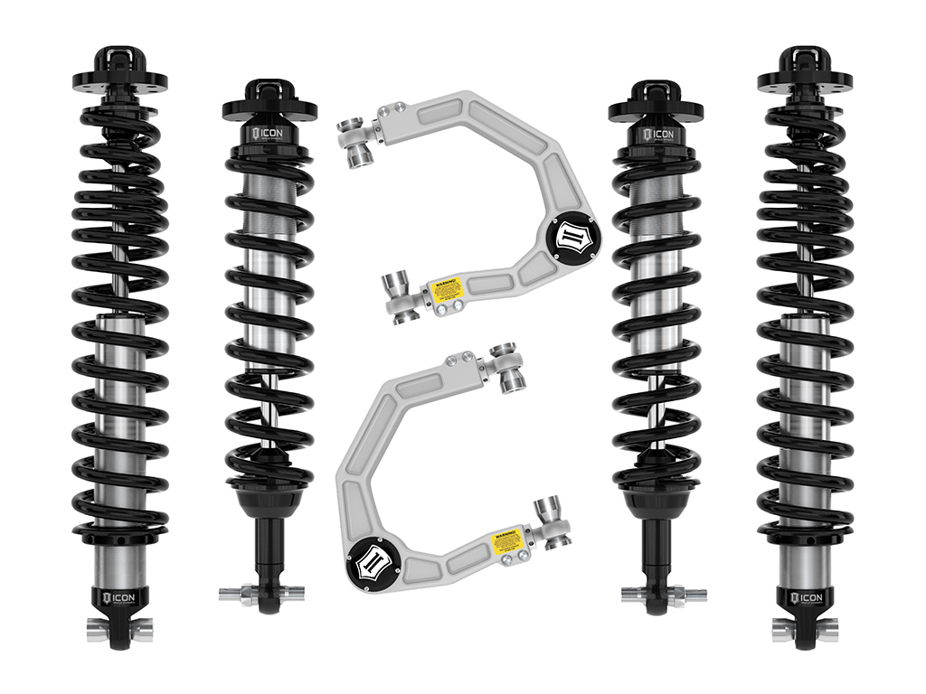ICON 2021-2023 Ford Bronco, Non-Sasquatch, 3-4" Lift, Stage 3 Suspension System, Billet