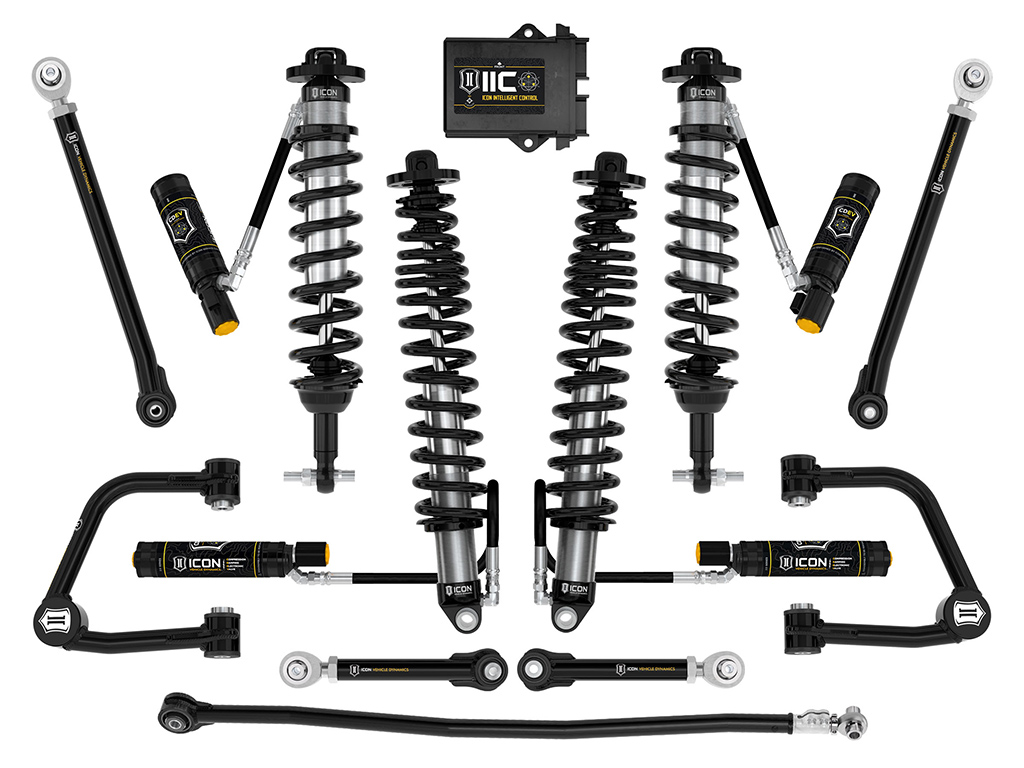 ICON 2021-2023 Bronco Sasquatch, 2-3" Lift, Stage 8 Suspension System, Tubular UCA