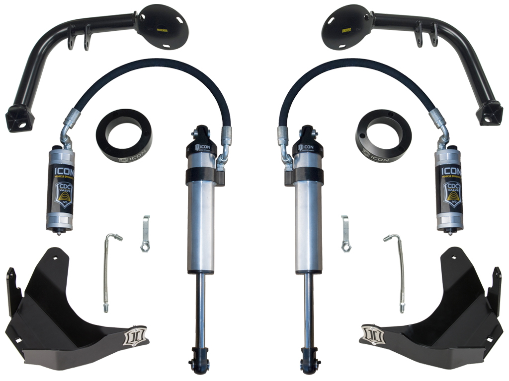 ICON 2016-2023 Toyota Tacoma, Stage 2 S2 Secondary Shock Upgrade System