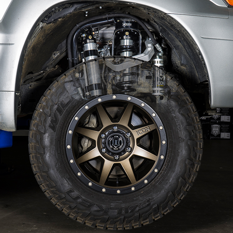 ICON 2003-09 Lexus GX470, 0-3.5" Lift, Stage 3 Suspension System, Billet UCA