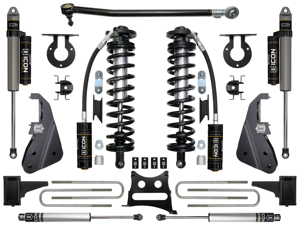 ICON 2017-2022 Ford F250/F350, 4-5.5" Lift, Stage 3 Suspension System