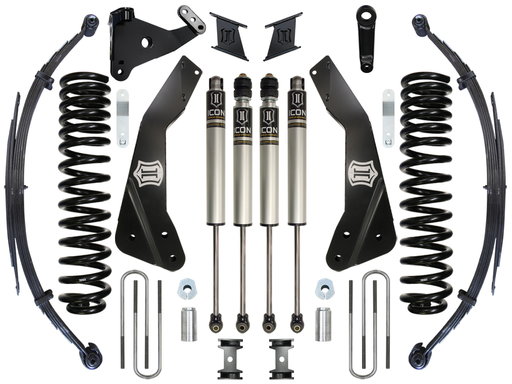 ICON 2011-2016 Ford F250/F350, 7" Lift, Stage 2 Suspension System