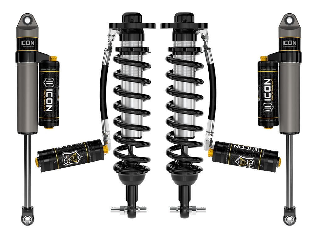 ICON 2021-2024 Ford F-150 4WD, 0-2.75" Lift, Stage 4 Suspension System, CDCV