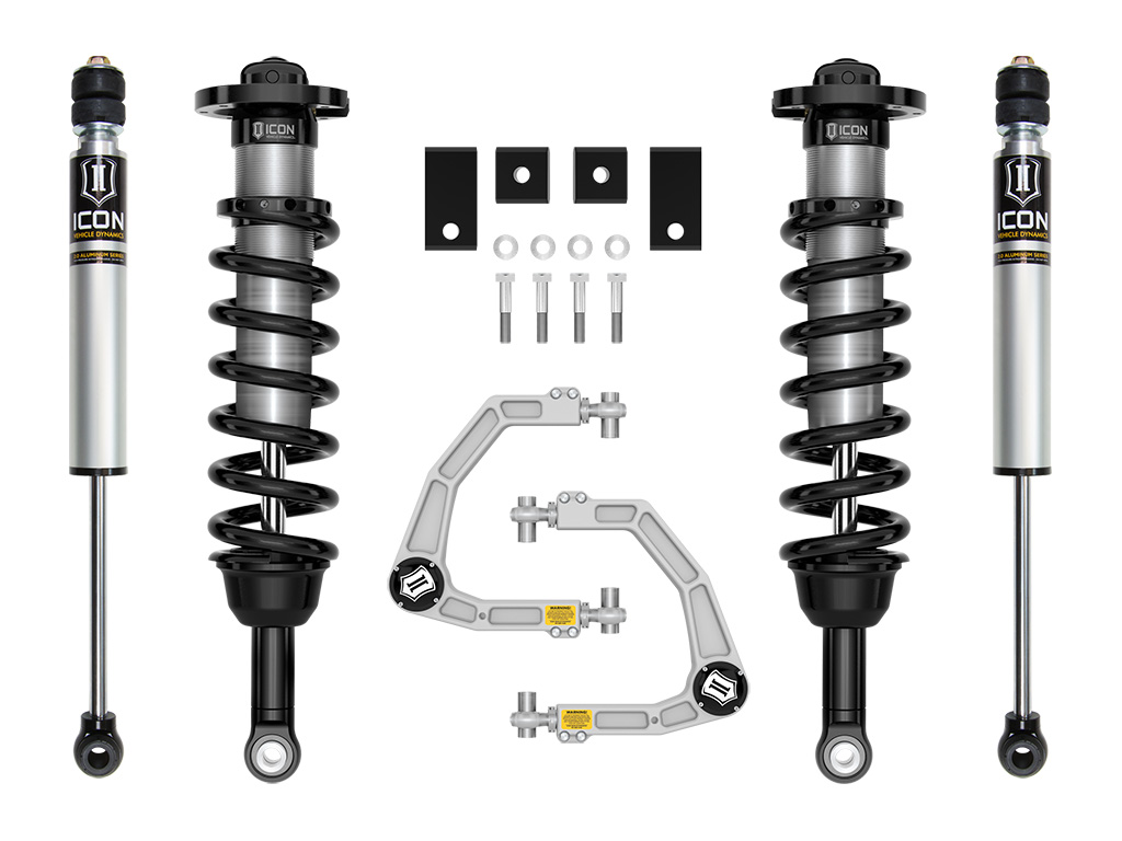 ICON 2022-2025 Toyota Tundra, 1.25-3.5" Lift, Stage 4, 2.5 Suspension System, Billet