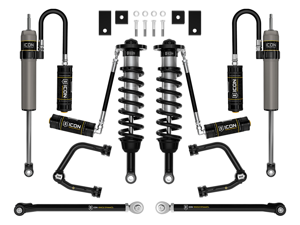 ICON 2022-2025 Toyota Tundra, 2-3.5" Lift, Stage 8, 2.5 Suspension System, Tubular