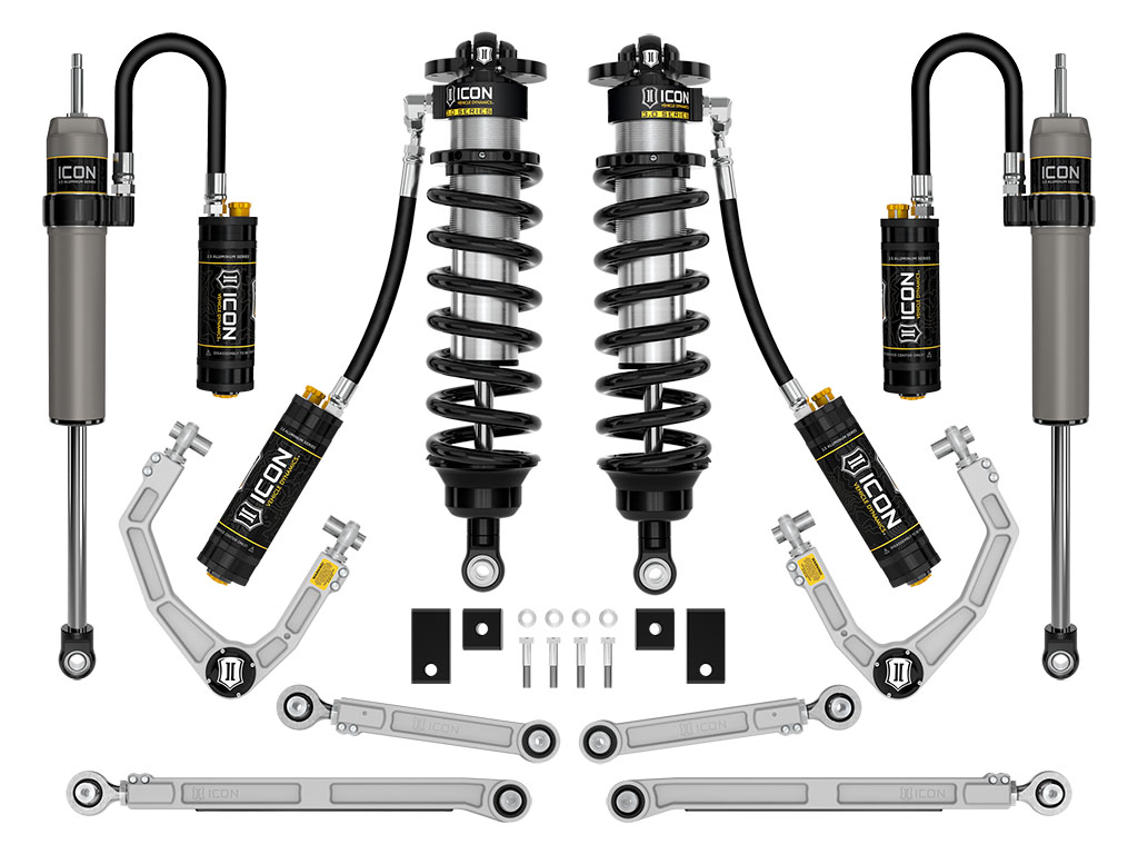 ICON 2022-2025 Toyota Tundra, 1.25-3.25" Lift, Stage 1, 3.0 Suspension System, Billet