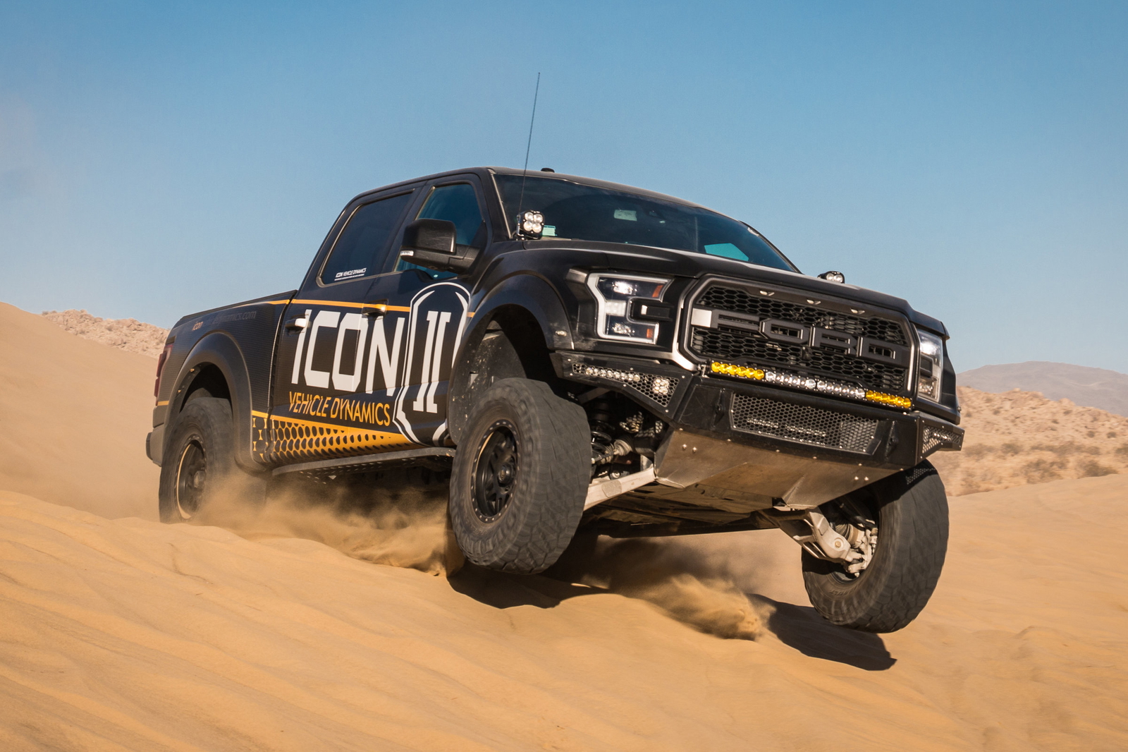ICON 2017-20 Ford Raptor Rear 3.0 VS Shocks w/Piggyback Reservoir, Pair