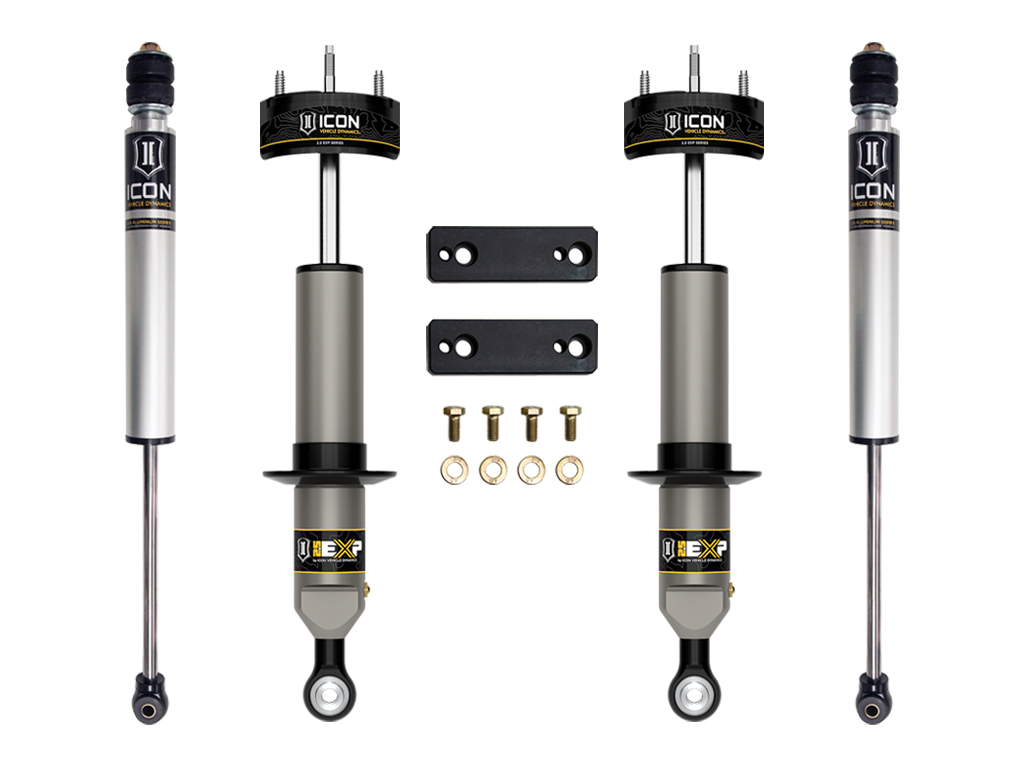 ICON 2005-2023 Toyota Tacoma, 0-2" Lift, Stage 1 EXP Suspension System