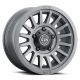 ICON Alloys Recon SLX, Charcoal, 17 x 8.5, 5 X 4.5, 0MM Offset, 4.75" BS