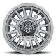 ICON Alloys Recon SLX, Charcoal, 17 x 8.5, 5 X 4.5, 0MM Offset, 4.75" BS