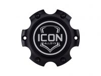ICON Alloys Center Cap with Embossed Logo for ICON Alloys w/6 x 135 Bolt Pattern