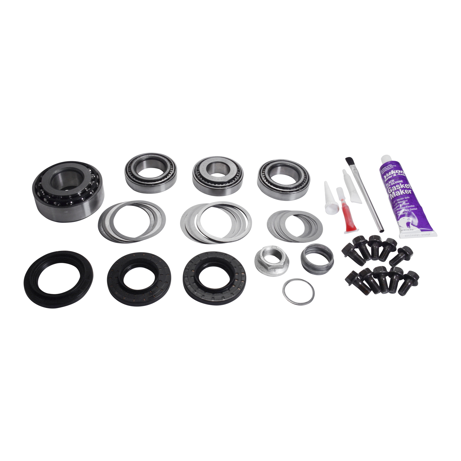 Yukon Ring and Pinion Gear Set for Chrysler ZF 215mm Front Diff, 4.56 Ratio