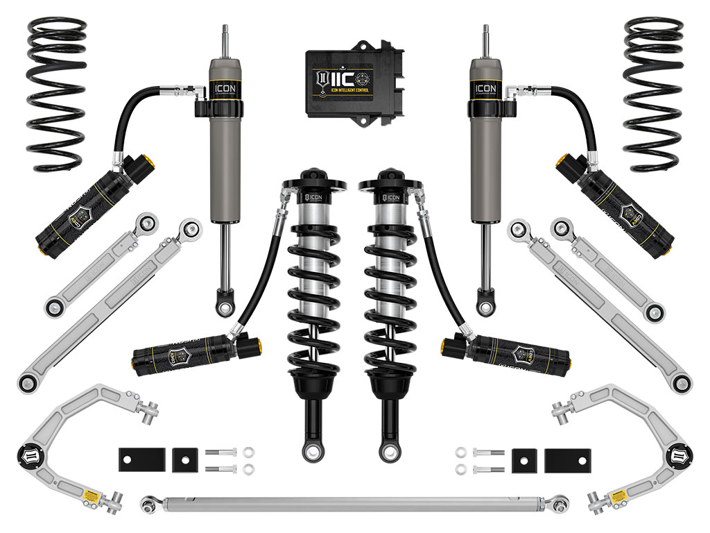 ICON 2023-2025 Toyota Sequoia, 3-4.5" Lift, Stage 12 Suspension System, Billet
