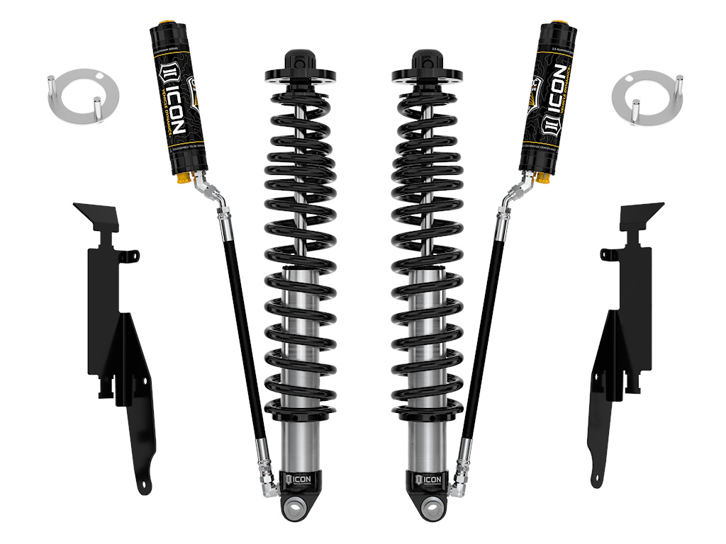 ICON 2021-2023 Ford Bronco, Rear, 1.25-3” Lift, V.S. 2.5 Series Coilover Kit, Remote Reservoir w/ CDCV, Heavy Rate Spring