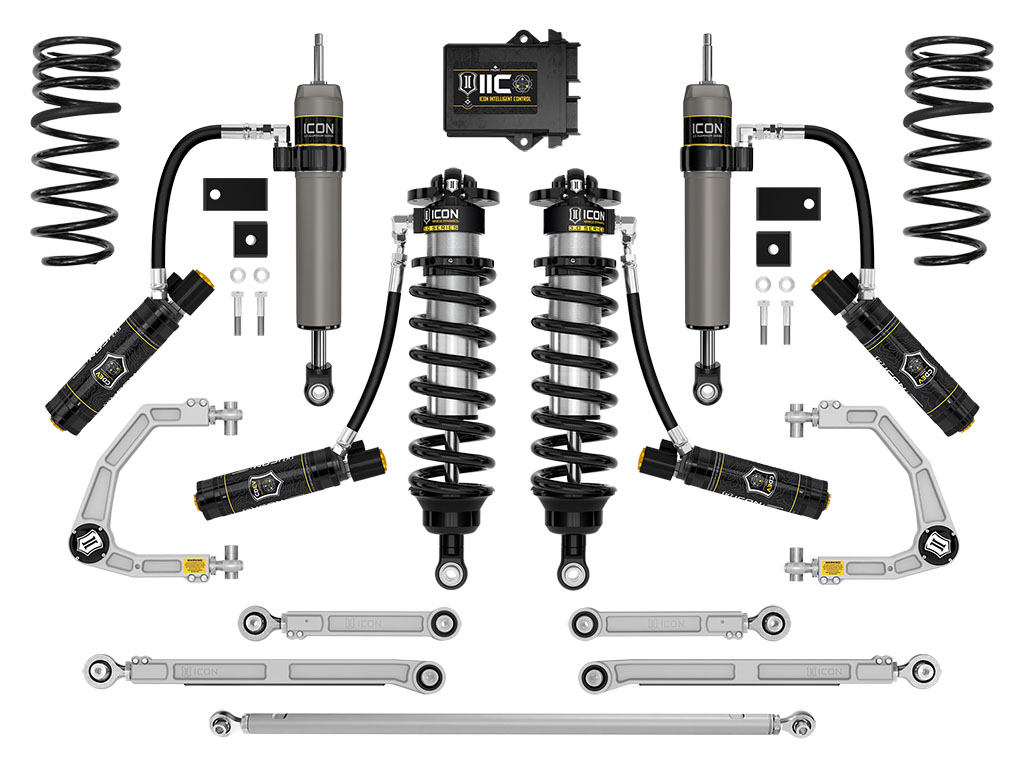 ICON 2023-2025 Toyota Sequoia, 3-4.25" Lift, Stage 3 3.0 Suspension System, Billet