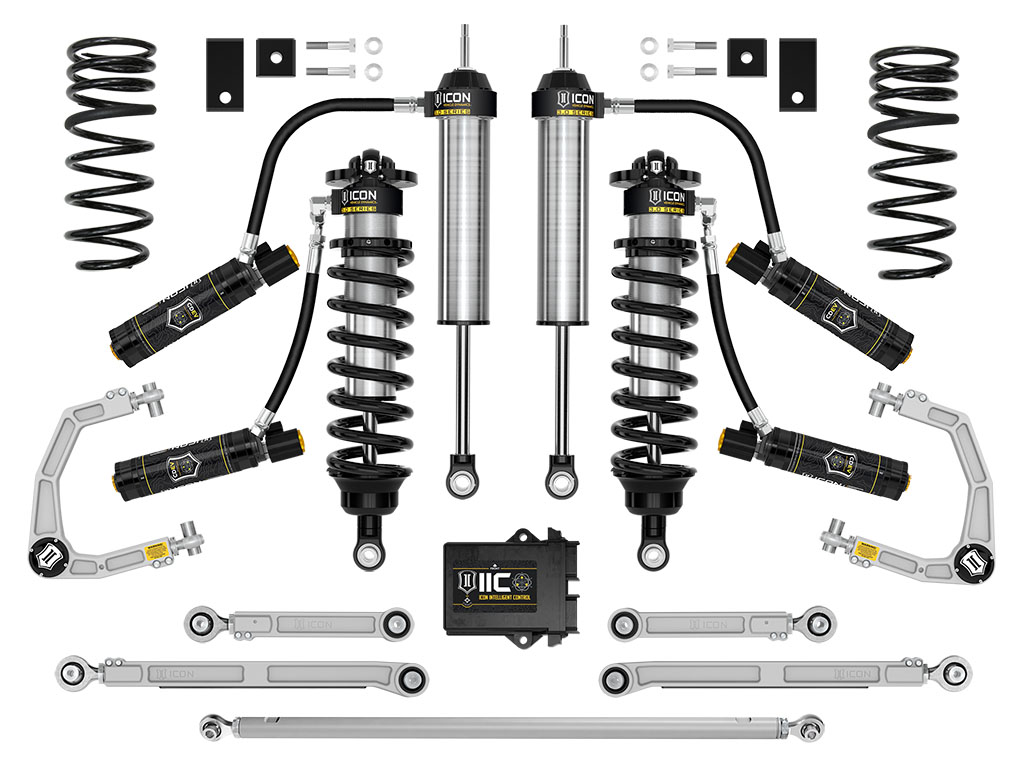 ICON 2023-2025 Toyota Sequoia, 3-4.25" Lift, Stage 4 3.0 Suspension System, Billet