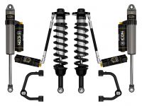 ICON 2021-2024 Ford F-150 4WD, 2.75-3.5" Lift, Stage 4 Suspension System, Tubular, CDCV