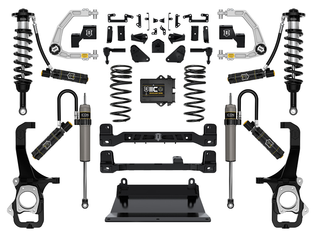 ICON 2022-2024 Toyota Tundra, 6" Lift, Stage 8 Suspension System, Billet