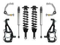 ICON 2021-2023 Ford F-150 4WD, 3.5-4.5" Lift, Stage 1 Suspension System, Billet UCA