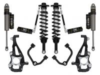 ICON 2021-2024 Ford F-150 4WD, 3.5-4.5" Lift, Stage 3 Suspension System, Tubular