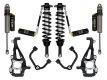 ICON 2021-2024 Ford F-150 4WD, 3.5-4.5" Lift, Stage 4 Suspension System, Tubular, CDCV
