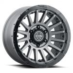 ICON Alloys Recon Pro, Charcoal, 17 x 8.5 / 5 x 5, -6mm Offset, 4.5" BS