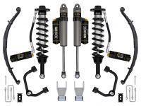 ICON 2021-2024 Ford F-150 Tremor, 2.5-3" Lift, Stage 4 Suspension System, Tubular, CDCV, w/ Leaf Packs