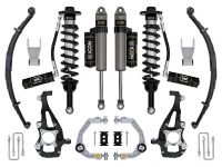 ICON 2021-2024 Ford F-150 4WD, 3.5-4.5" Lift, Stage 3 Suspension System, Billet, w/ Leaf Packs