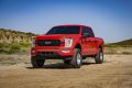 ICON 2021-2024 Ford F-150 4WD, 3.5-4.5" Lift, Stage 3 Suspension System, Billet, w/ Leaf Packs