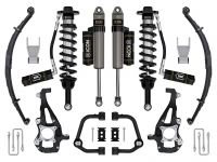 ICON 2021-2023 Ford F-150 4WD, 3.5-4.5" Lift, Stage 3 Suspension System, Tubular UCA w/ Leaf Packs