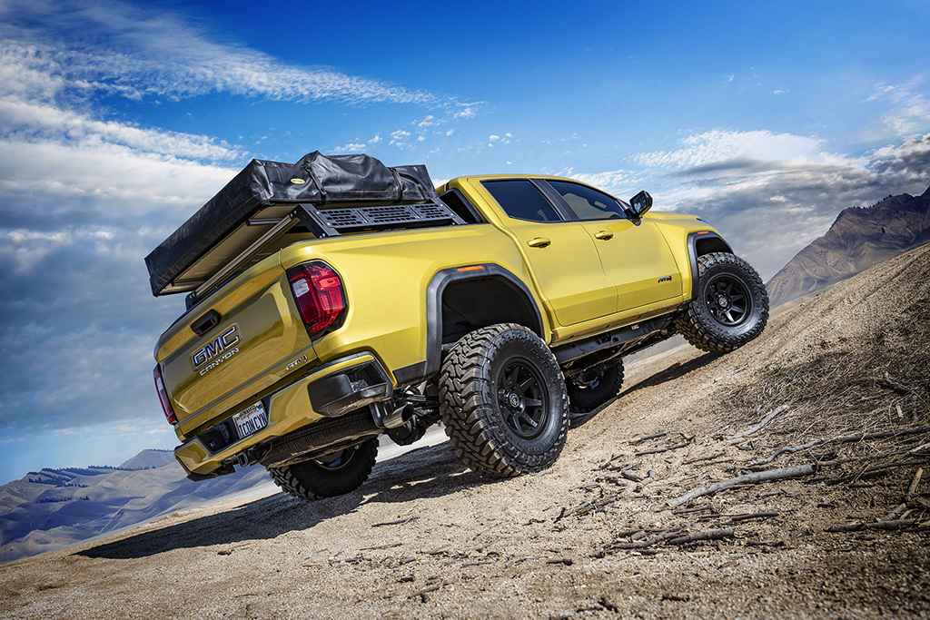 ICON 2023 GMC Canyon AT4, Denali, & Elevation/Chevrolet Colorado Trail Boss, 1.75-2.5" Lift, Stage 3 Suspension System w/ Tubular Upper Control Arms