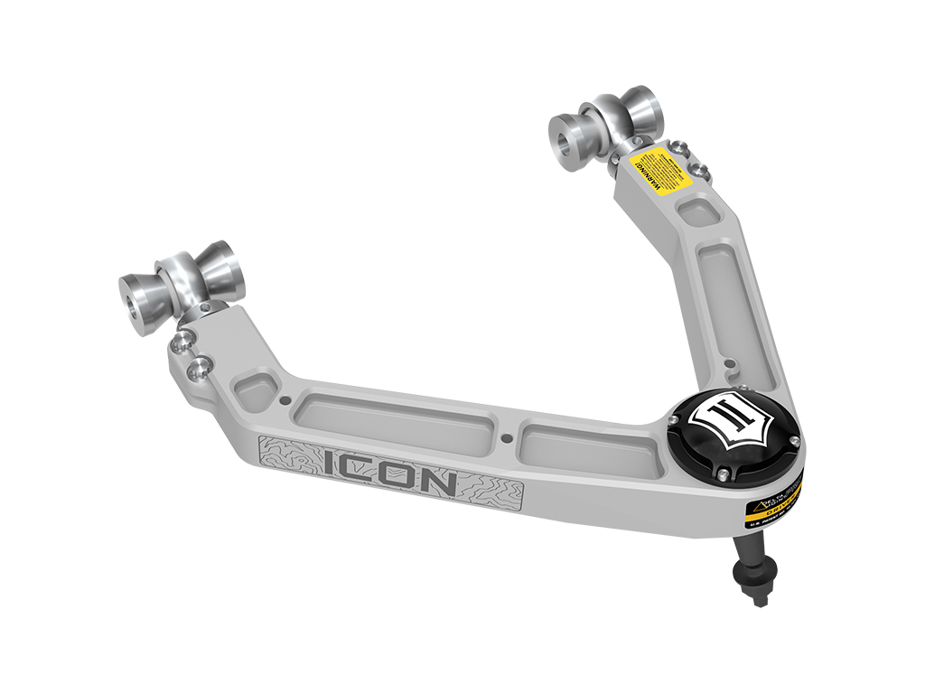 ICON 2023 Chevrolet Colorado WT, LT, & Z71, Billet Upper Control Arms, w/ Delta Joint PRO