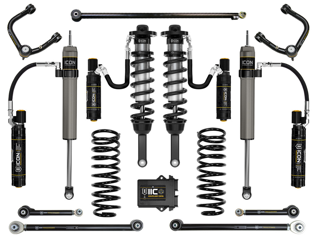 ICON 2010-2023 Toyota 4Runner, 0-3.5" Lift Stage 9 Suspension System, Tubular UCA